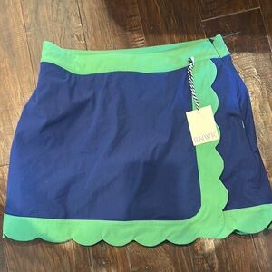 RNWK Blue and Green Women's Skirt